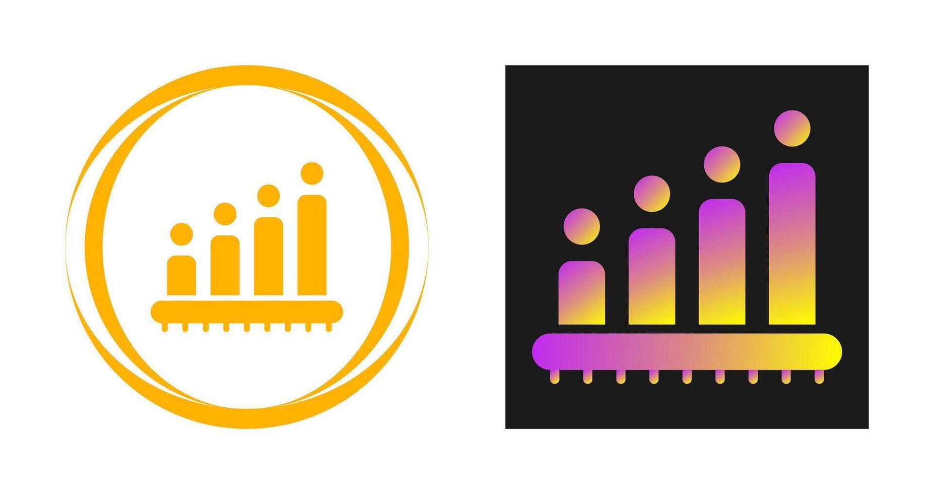 Bar Chart Vector Icon