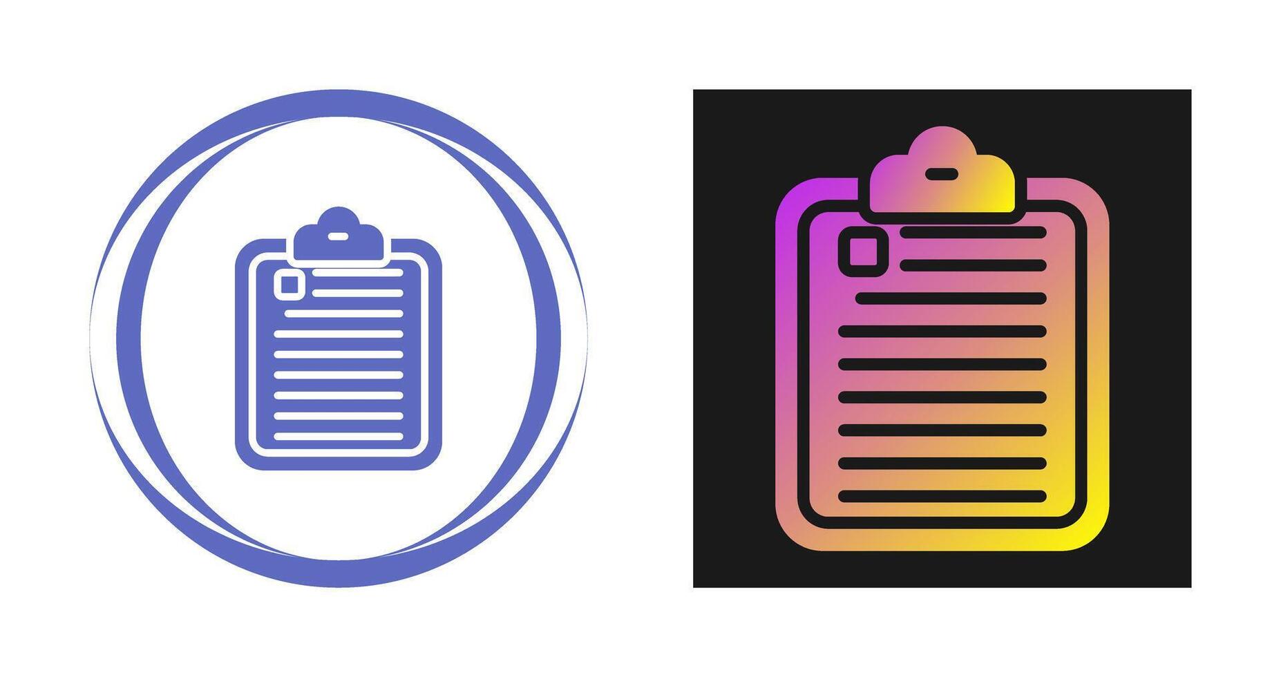 Clipboard Vector Icon