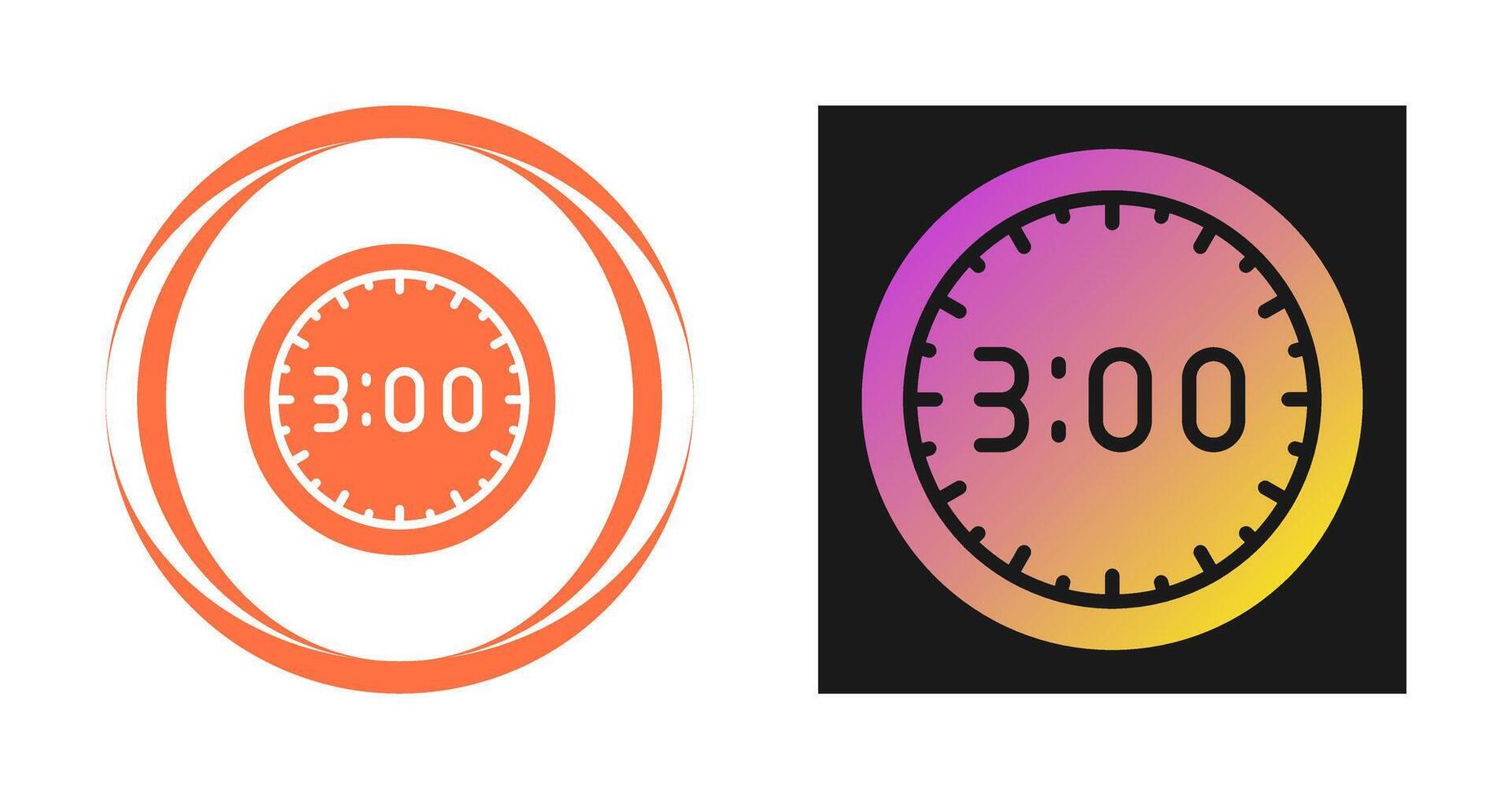 Clock Vector Icon