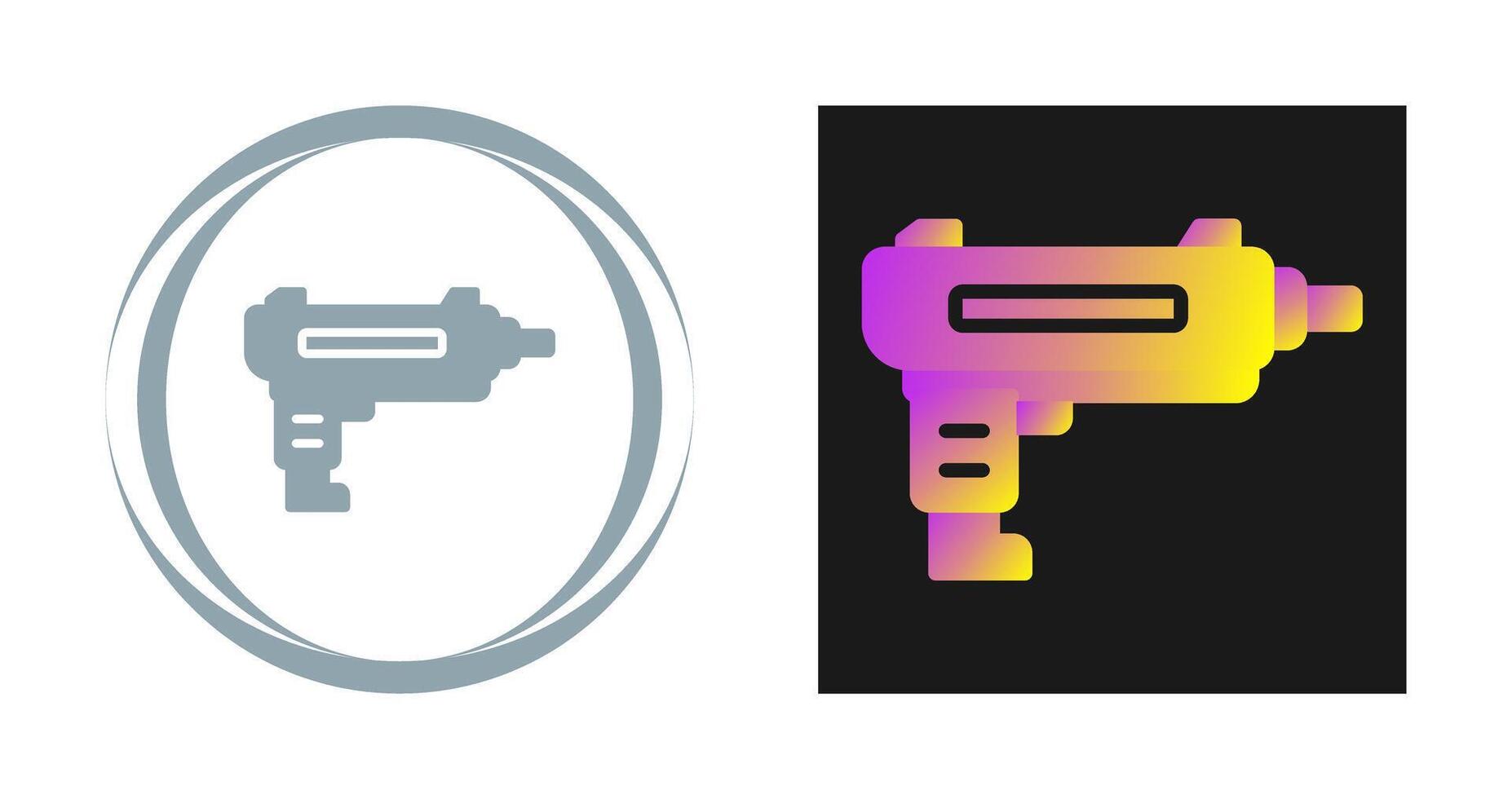 icono de vector de pistola