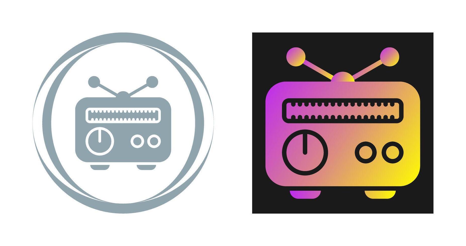 Radio Vector Icon