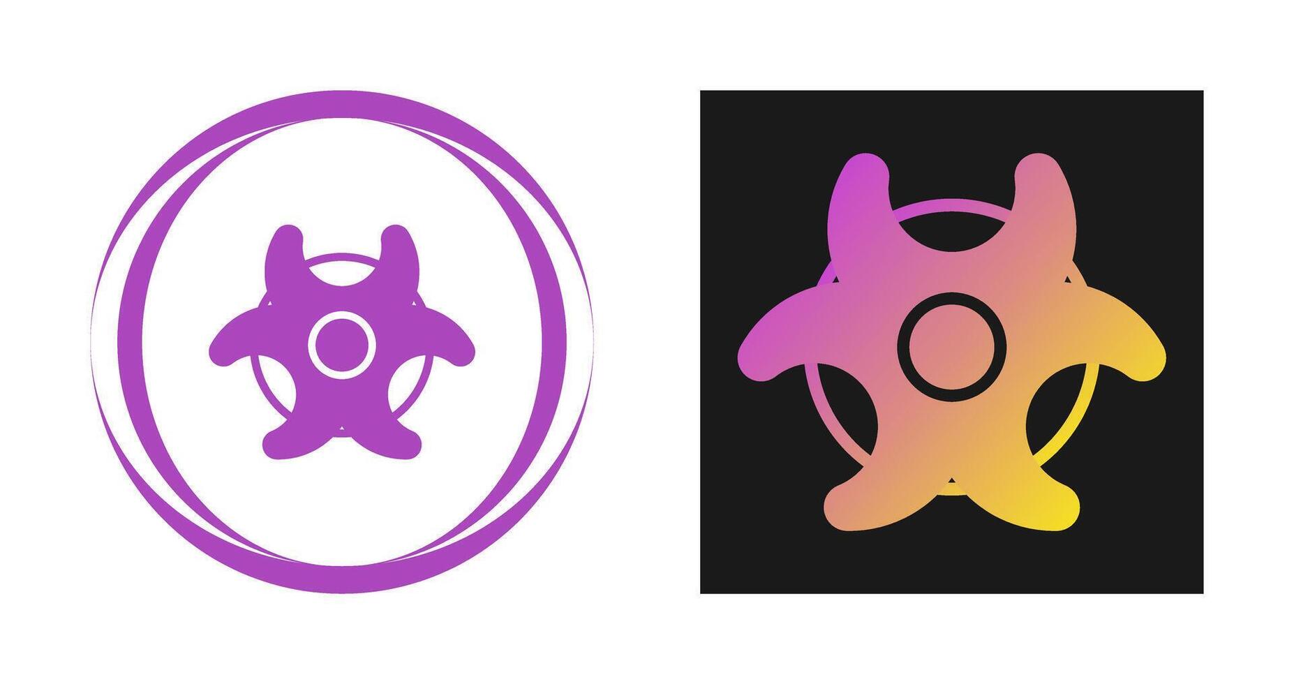 Biohazard symbol Vector Icon