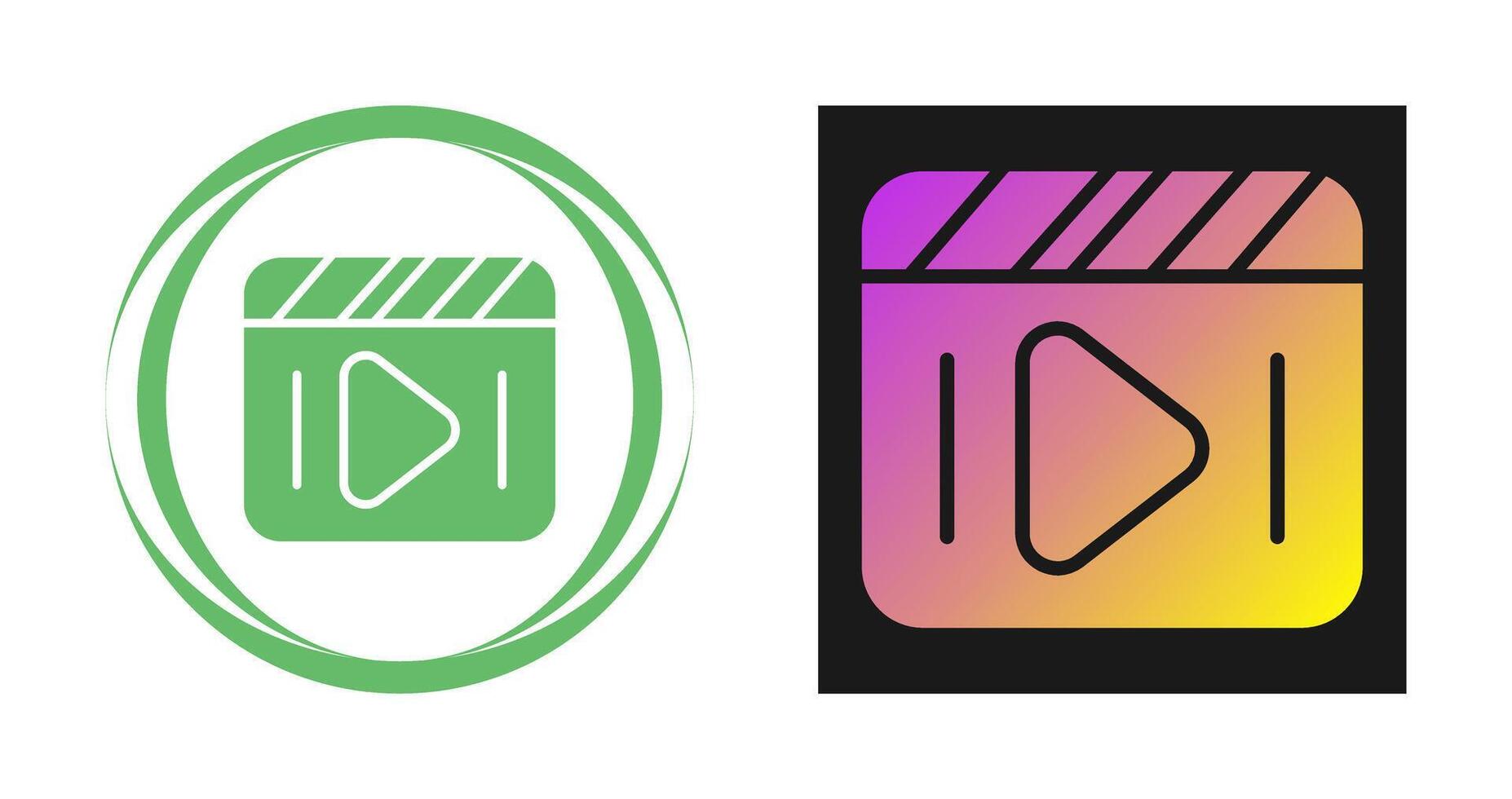 Clapperboard Vector Icon