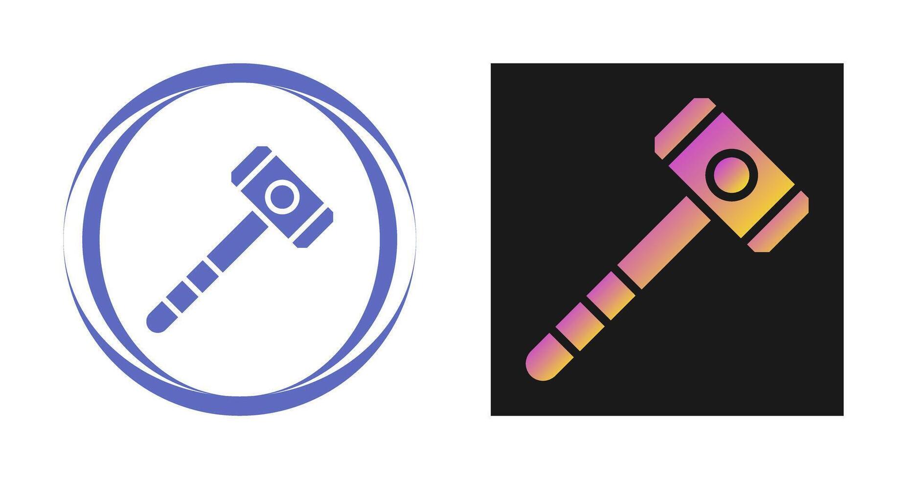 Hammer Vector Icon