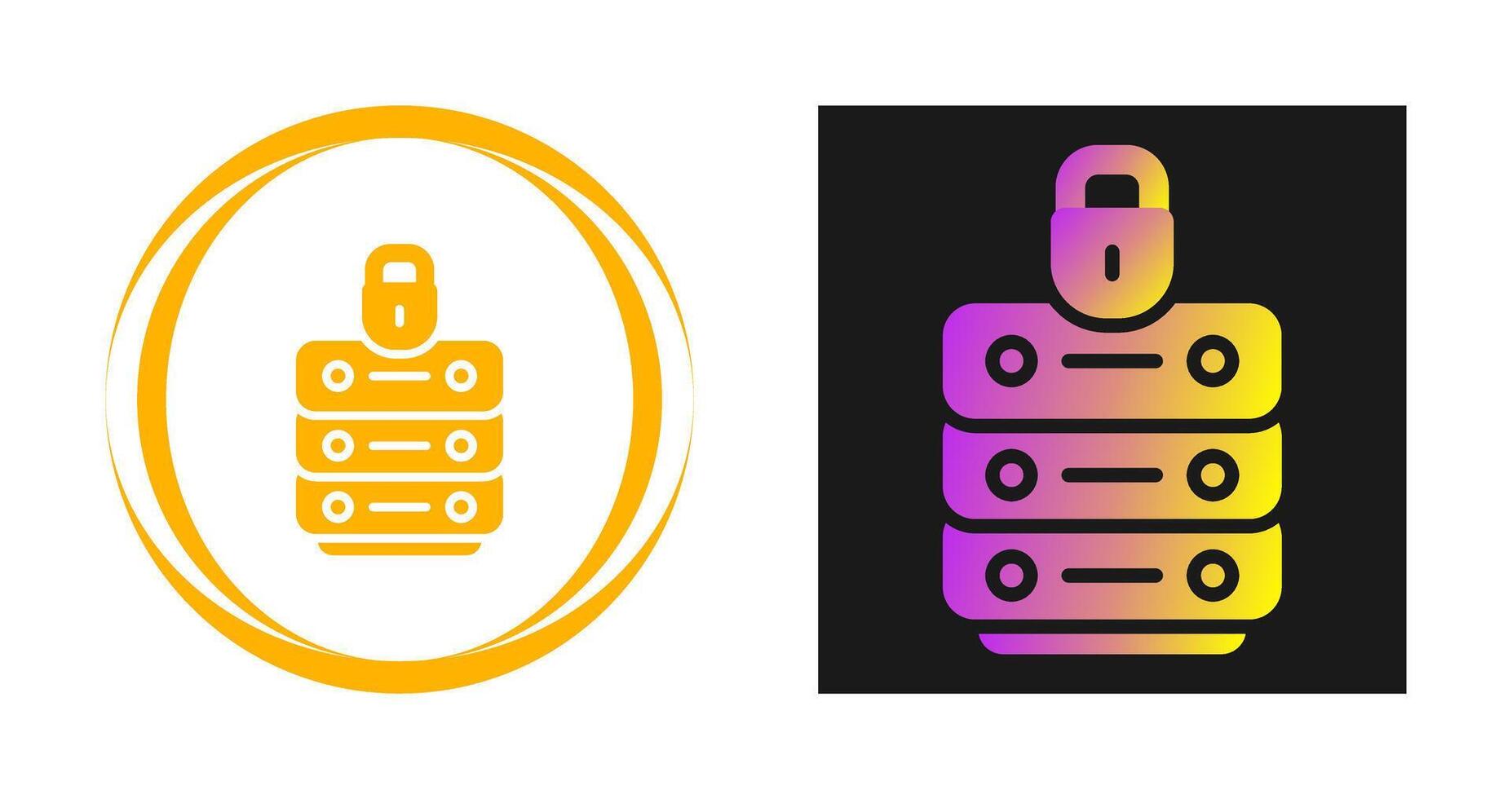 datos intimidad vector icono