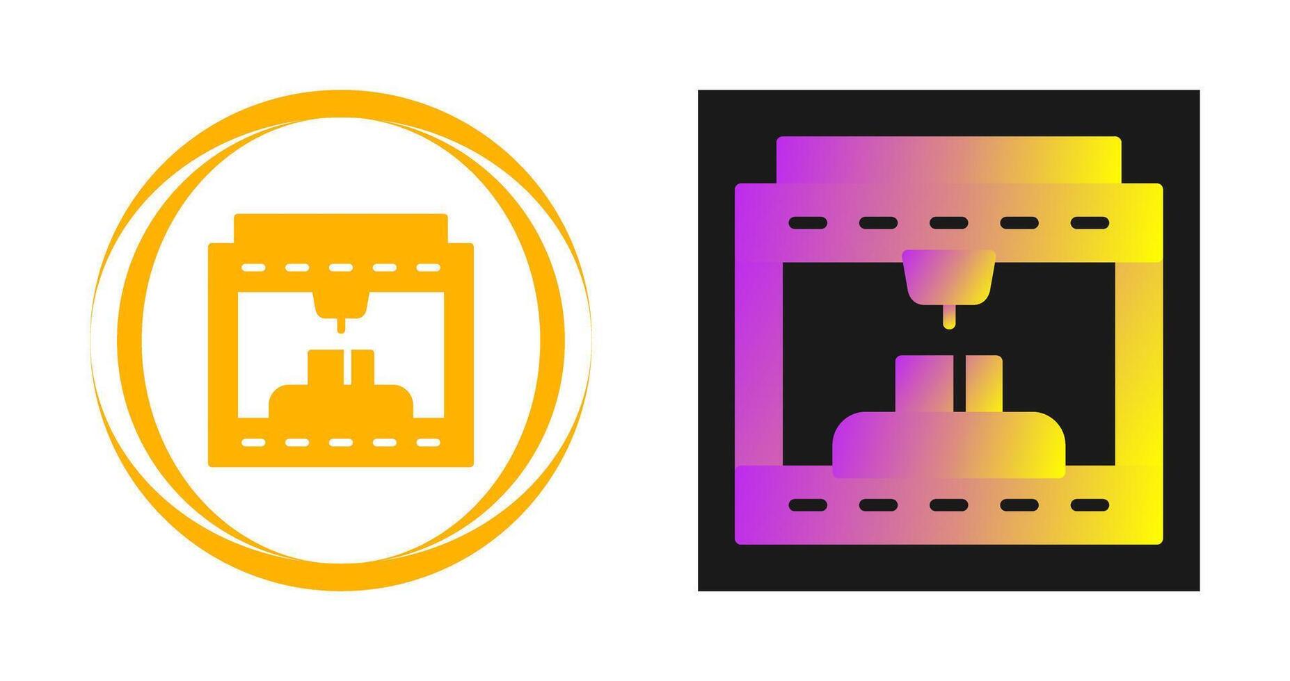 3d Printing Vector Icon