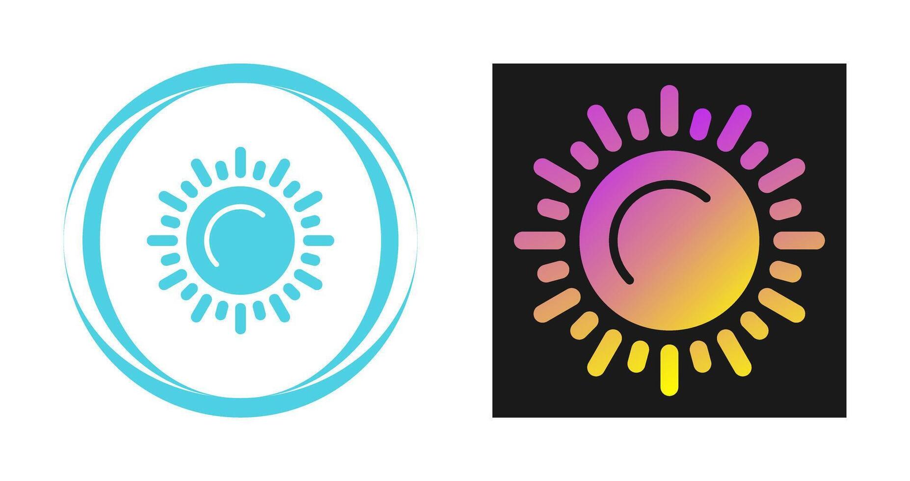 Sun Vector Icon