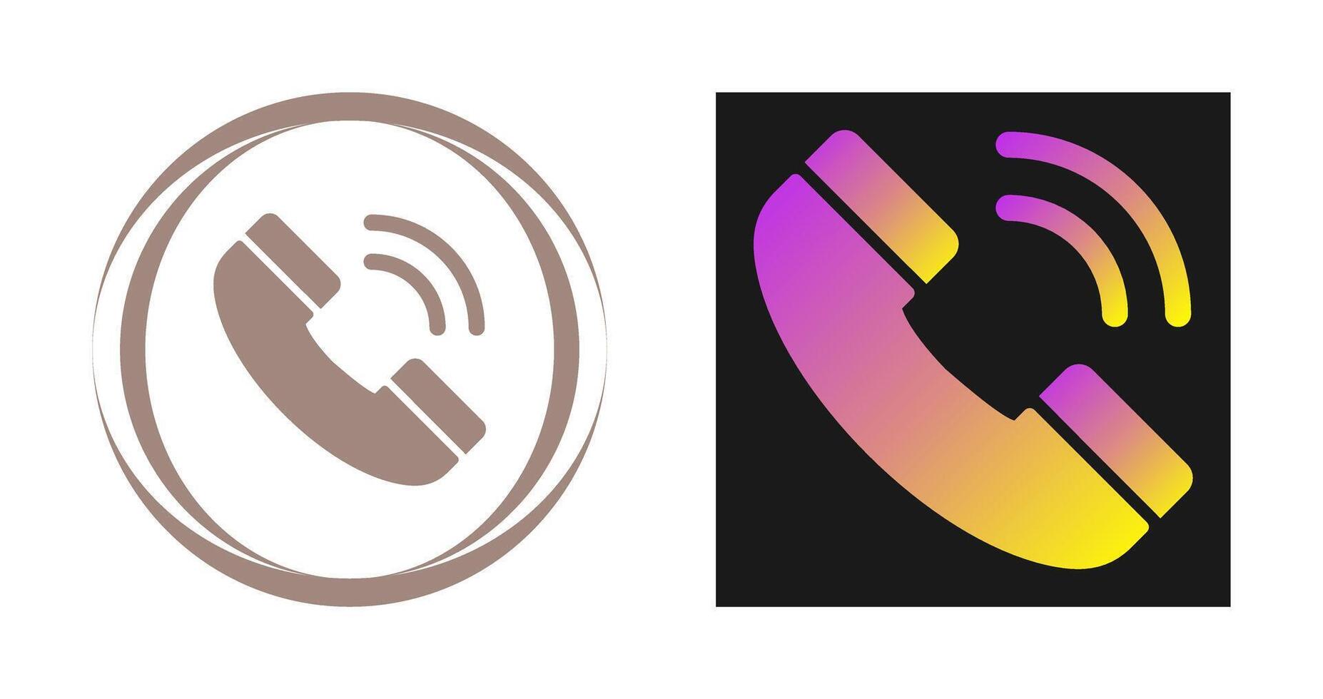 Phone Call Vector Icon
