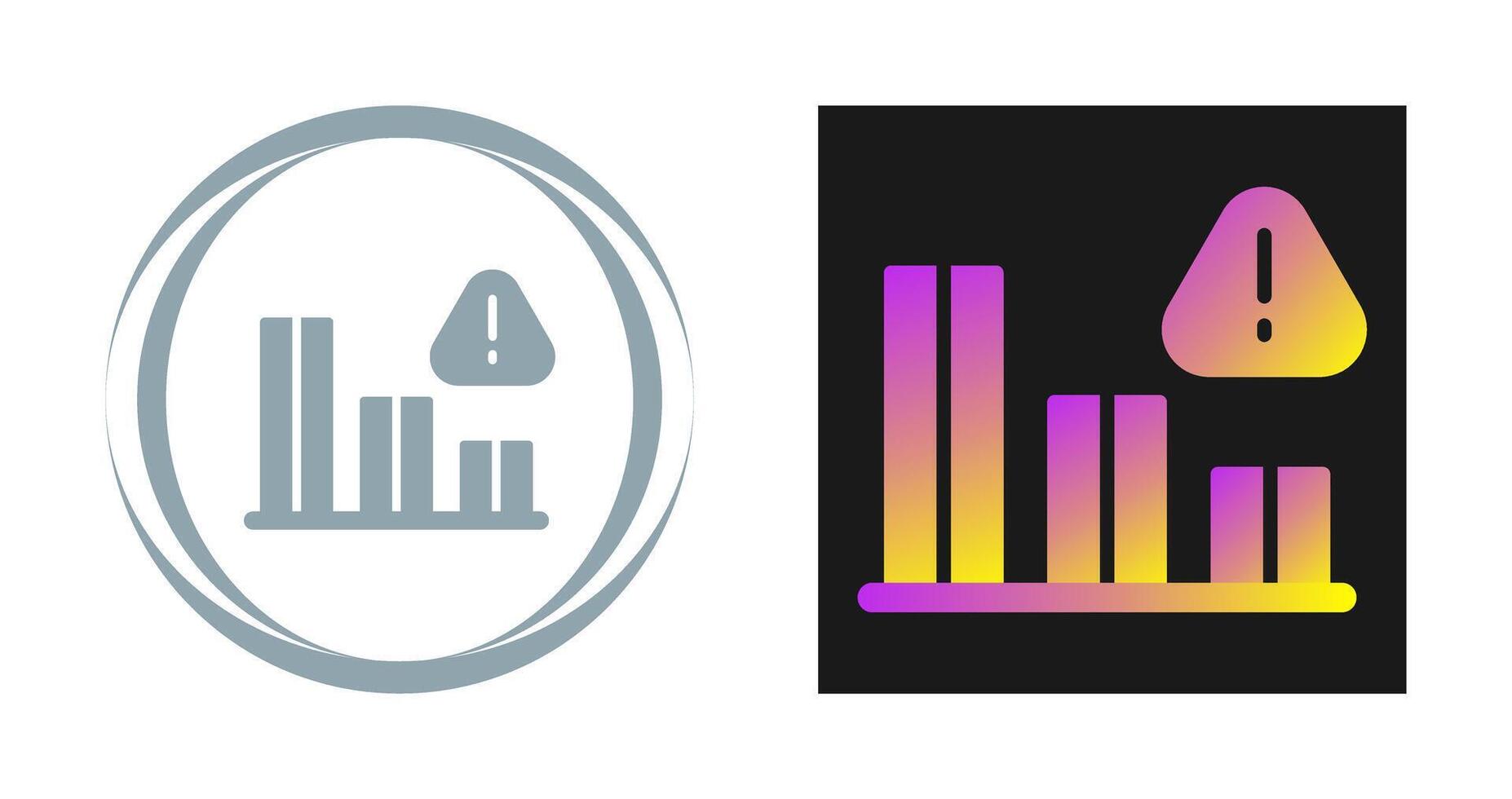 Recession Vector Icon