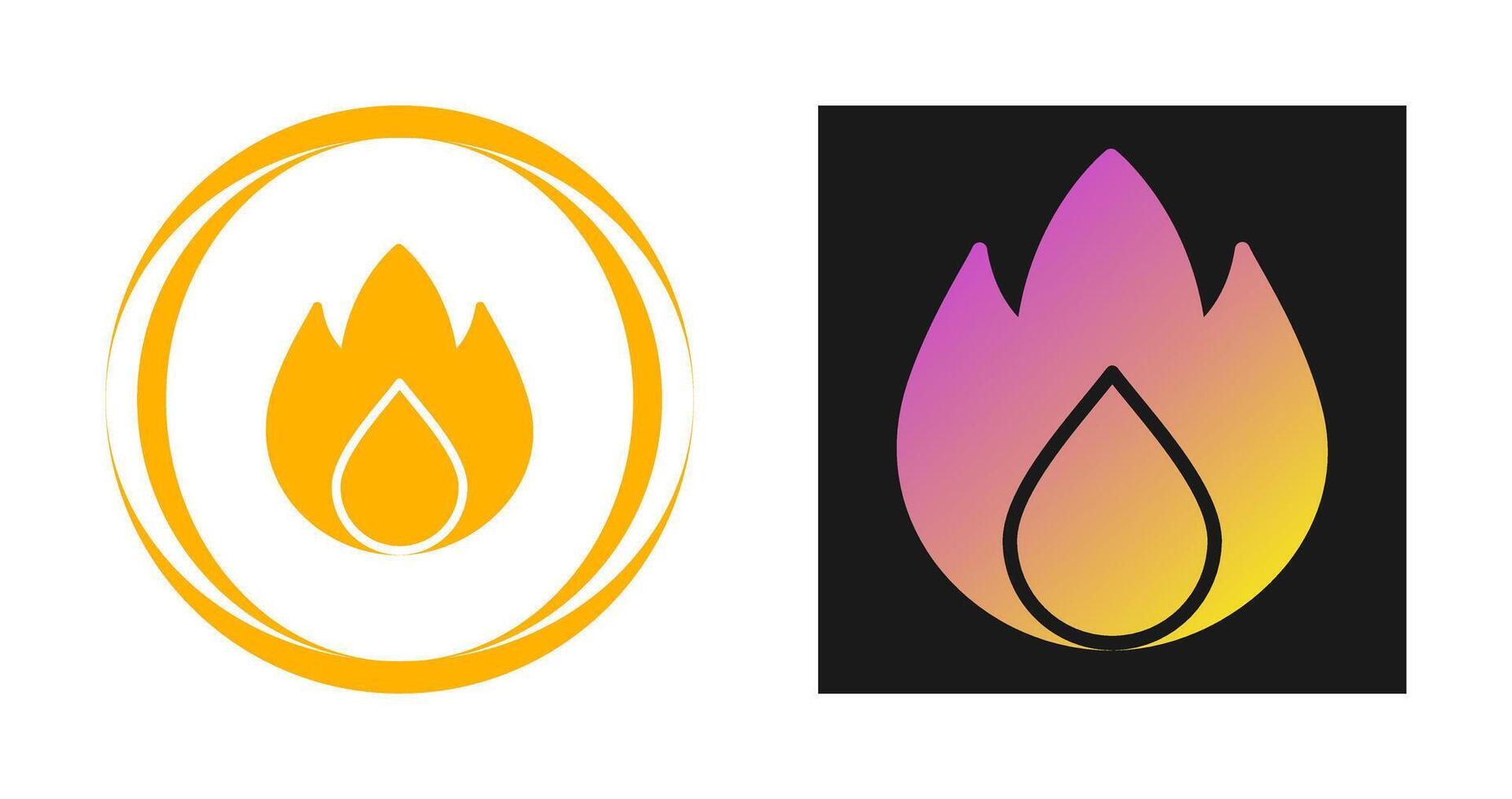Flame Vector Icon