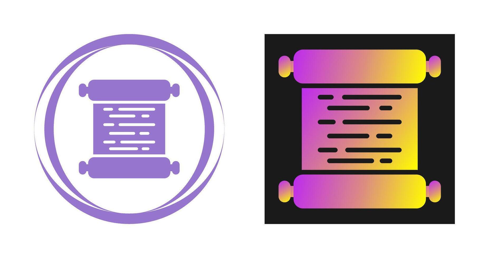 Scroll Vector Icon