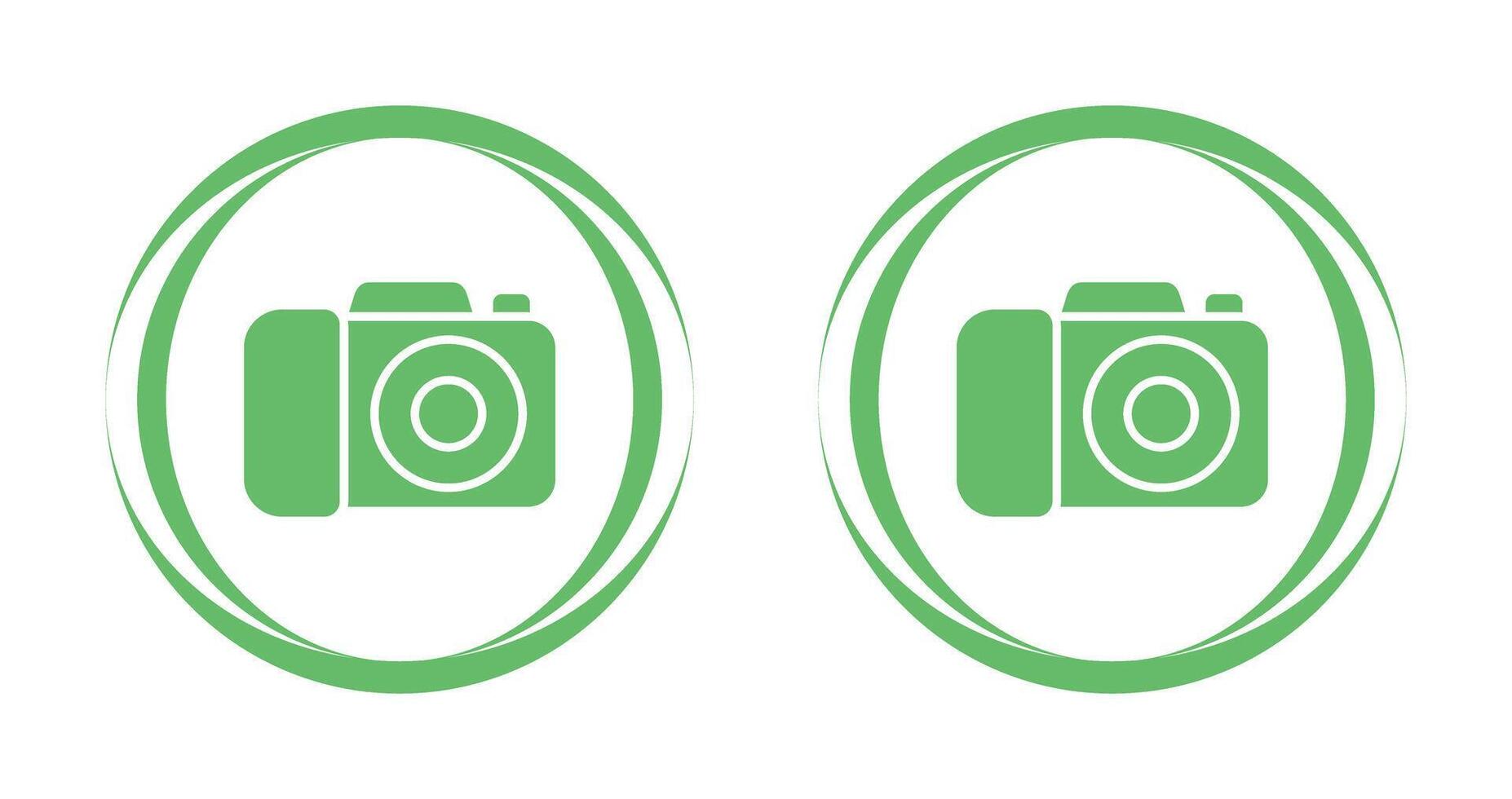 icono de vector de cámara dslr