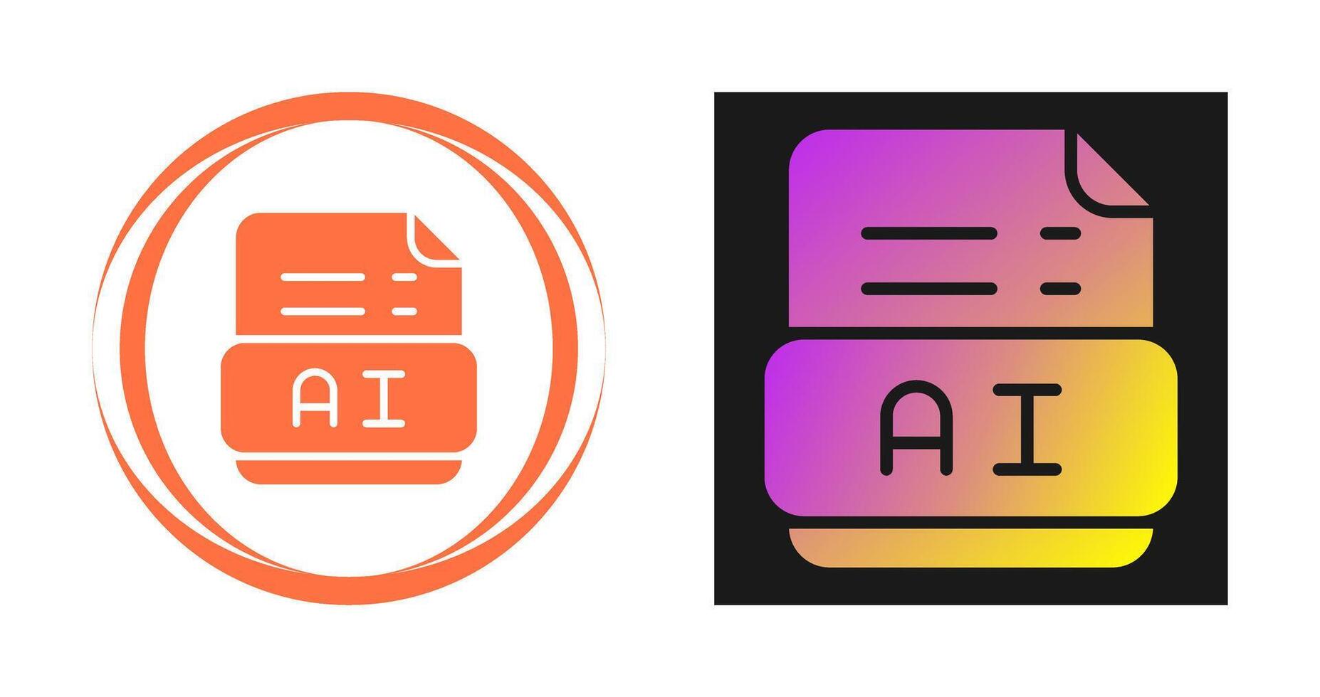 Ai Vector Icon