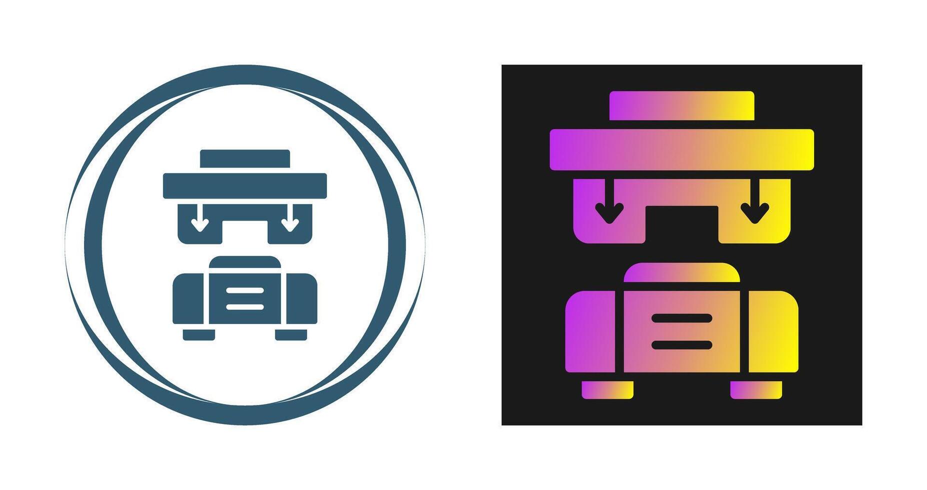 Press Machine Vector Icon