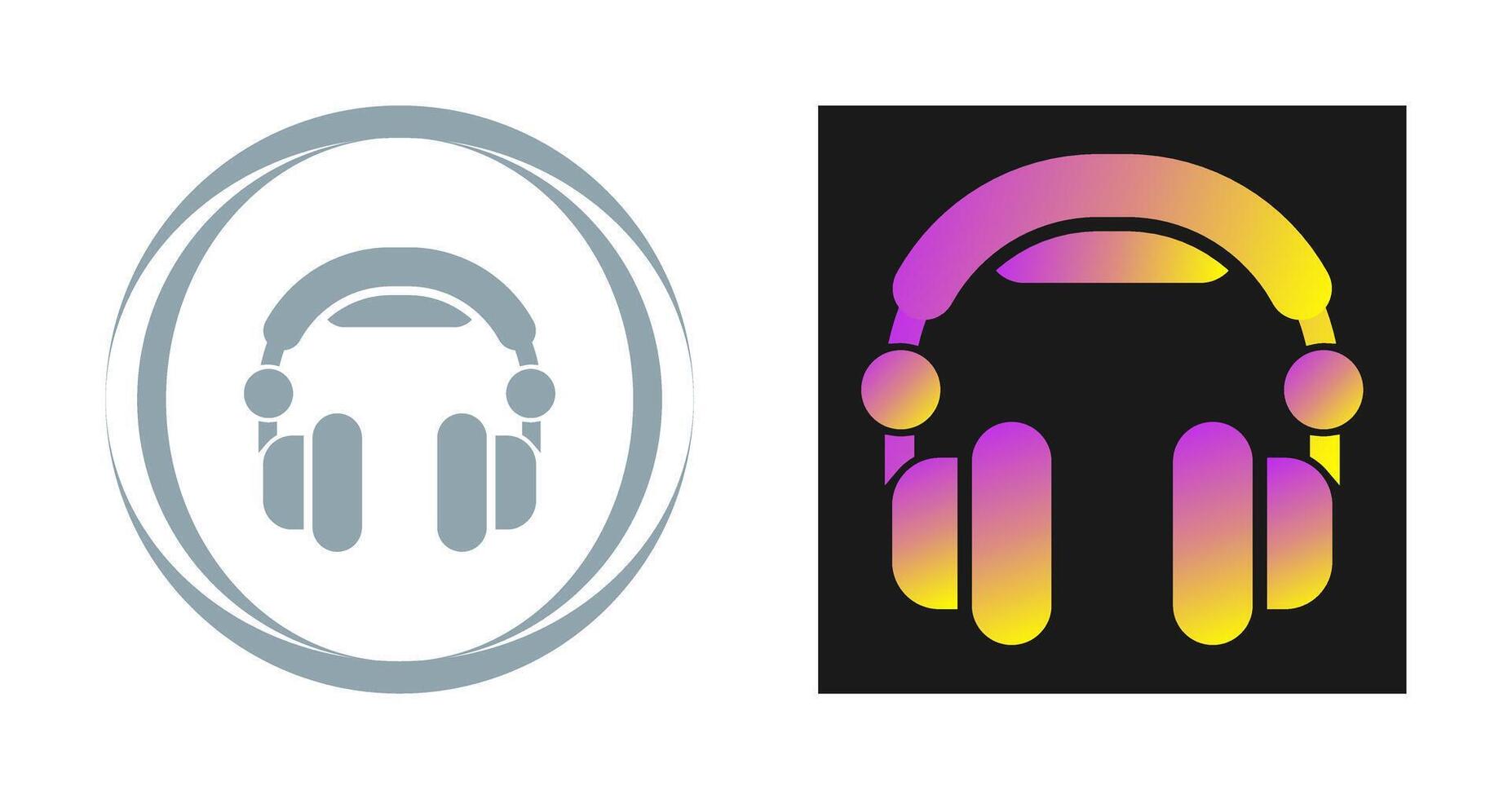 Headphones Vector Icon