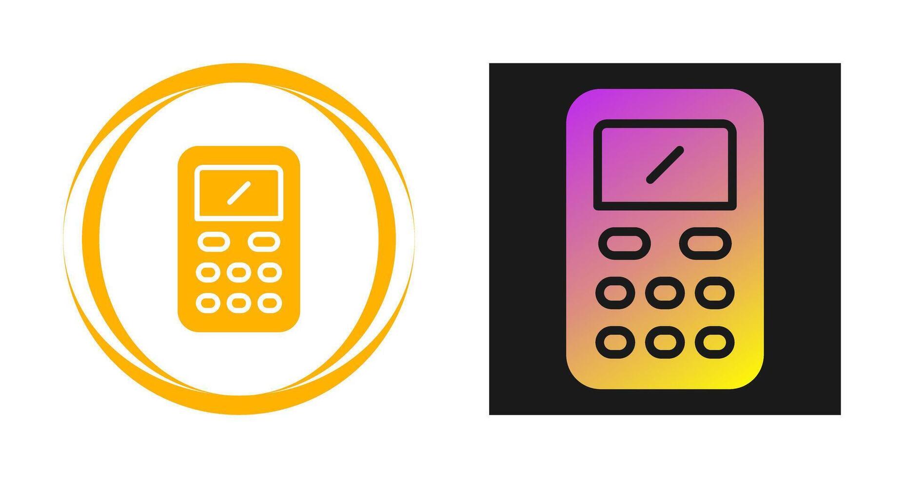 Old Mobile Vector Icon