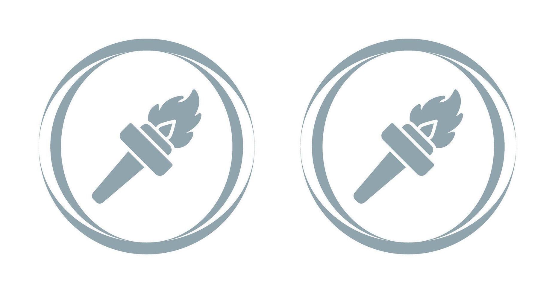 Torch Vector Icon