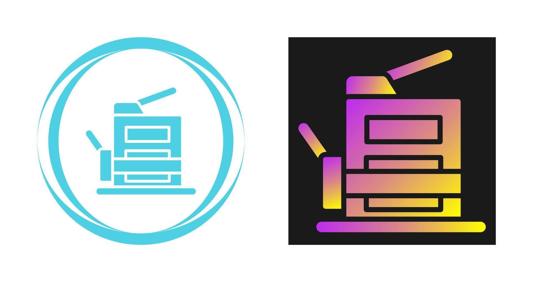 Copy Machine Vector Icon