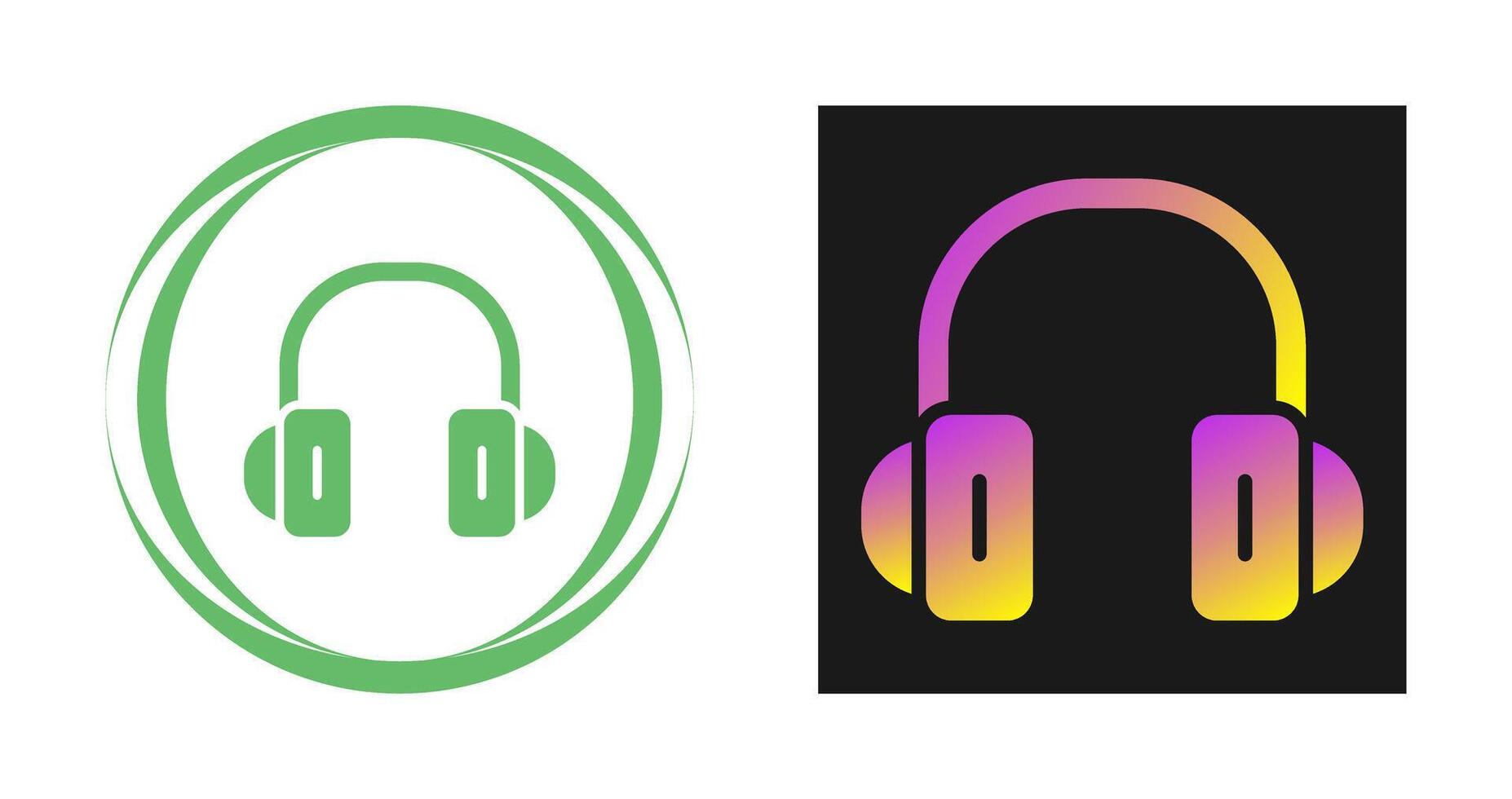 Headset Vector Icon