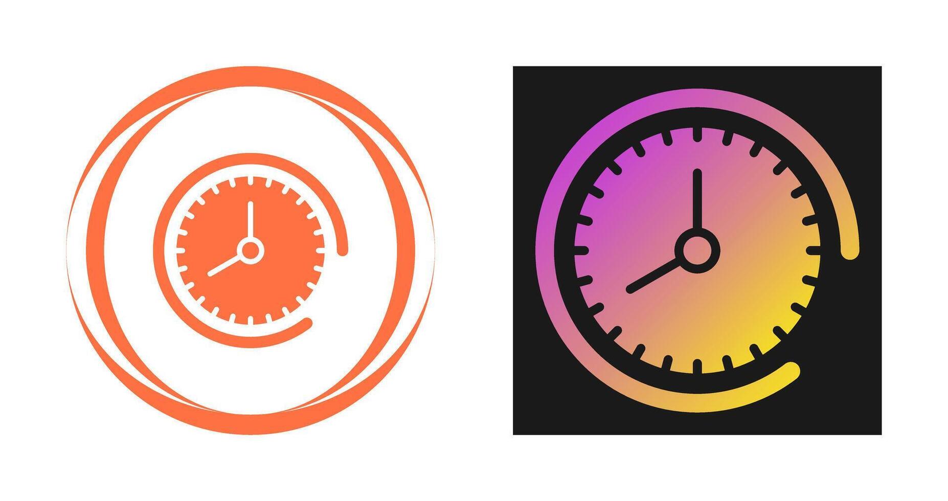 Clock Vector Icon