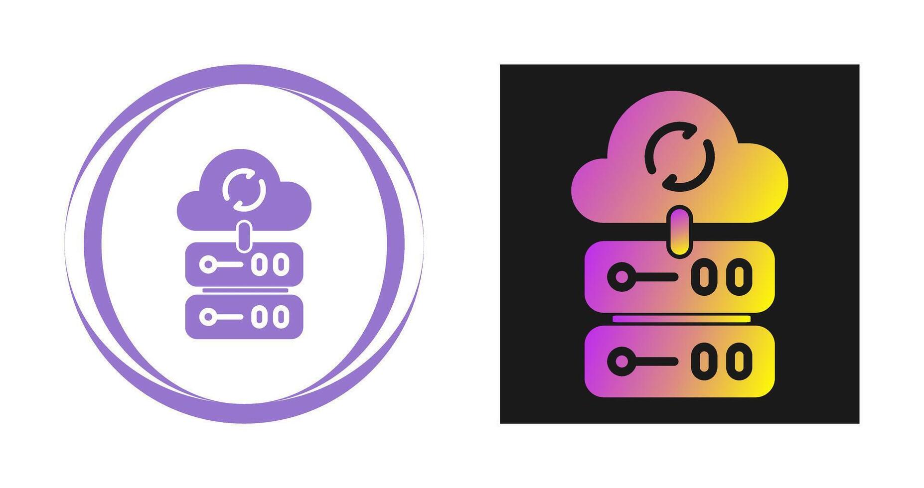 icono de vector de copia de seguridad