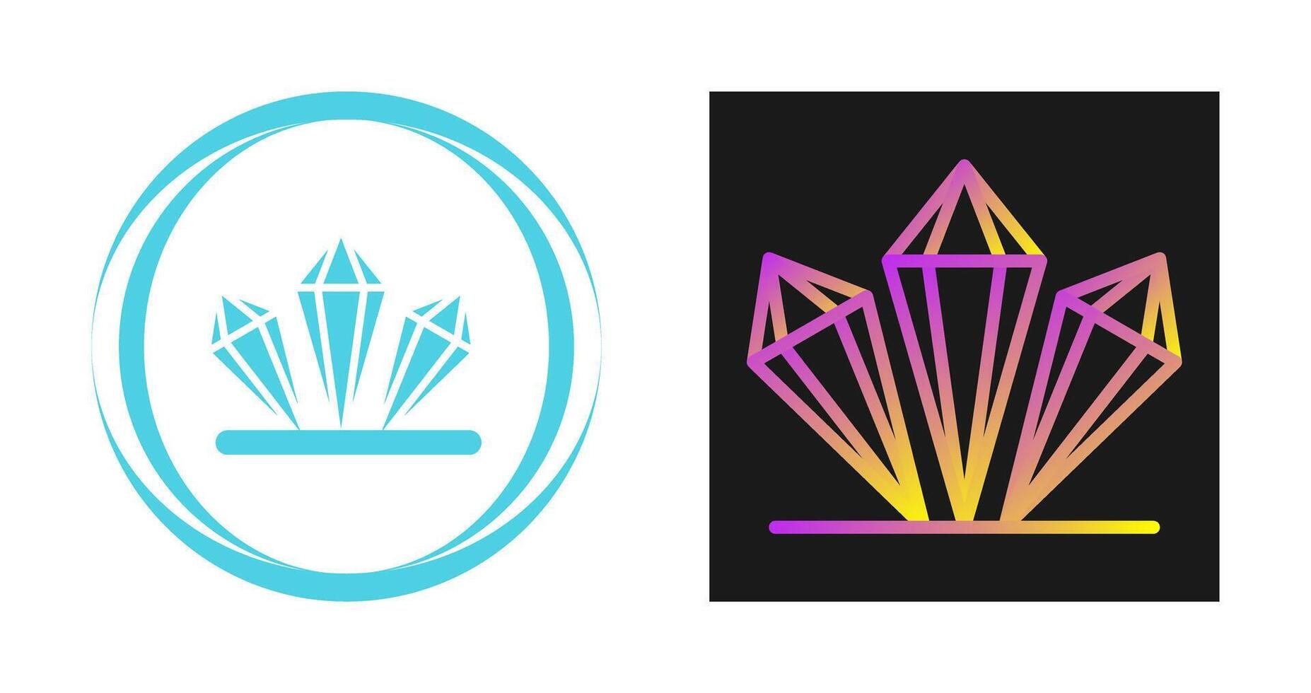 Crystal Vector Icon