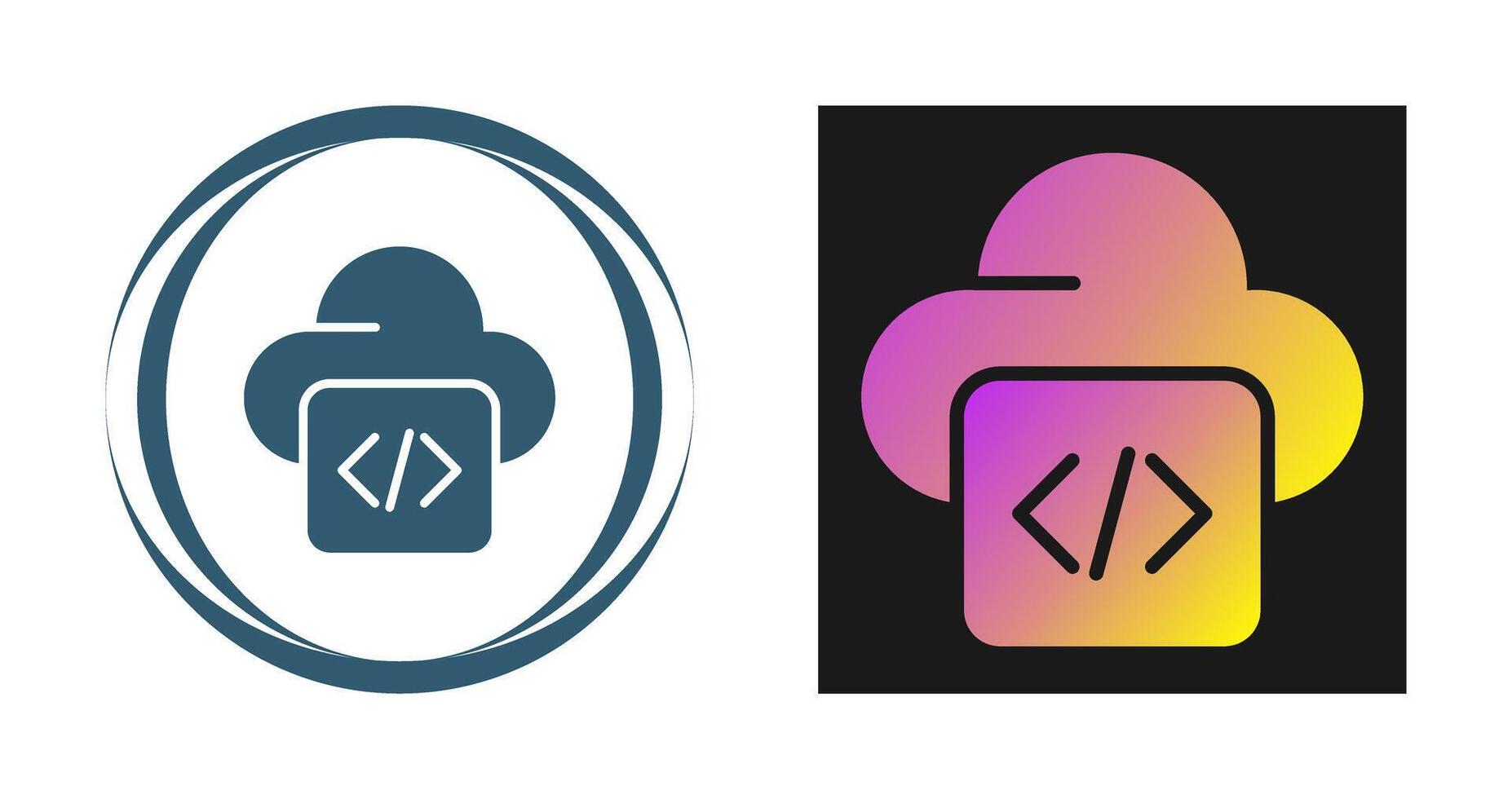 Game Server Hosting Vector Icon