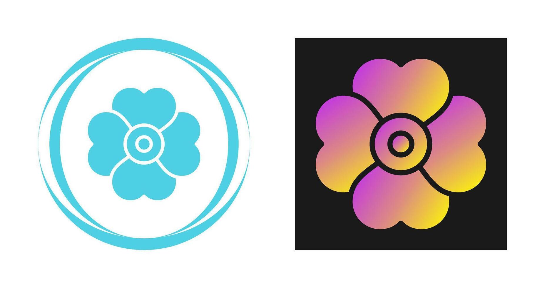 Cherry blossom Vector Icon