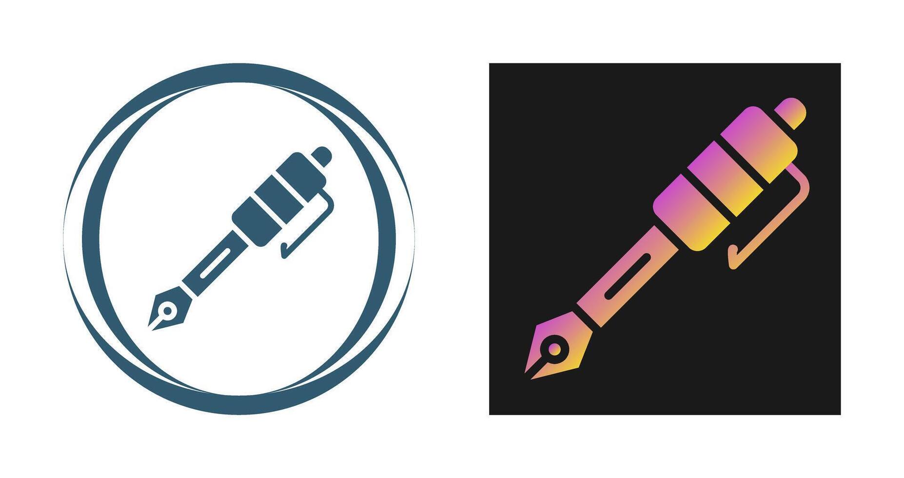 Fountain Pen Vector Icon