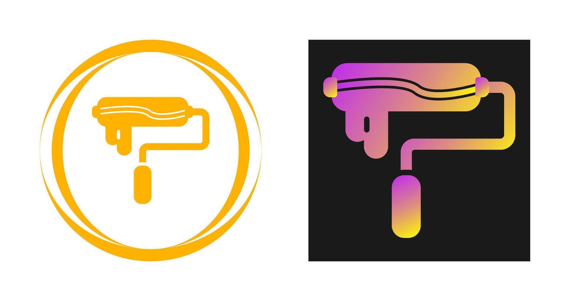 Paint Roller Vector Icon