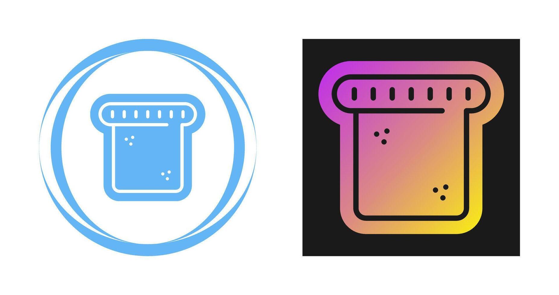 Toast Vector Icon