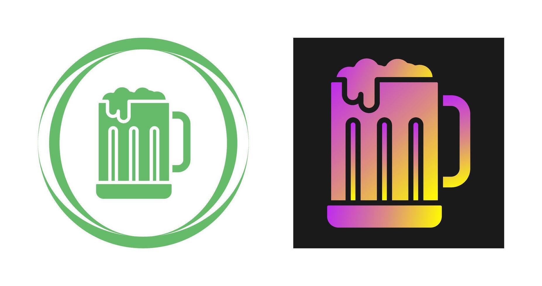 icono de vector de cerveza