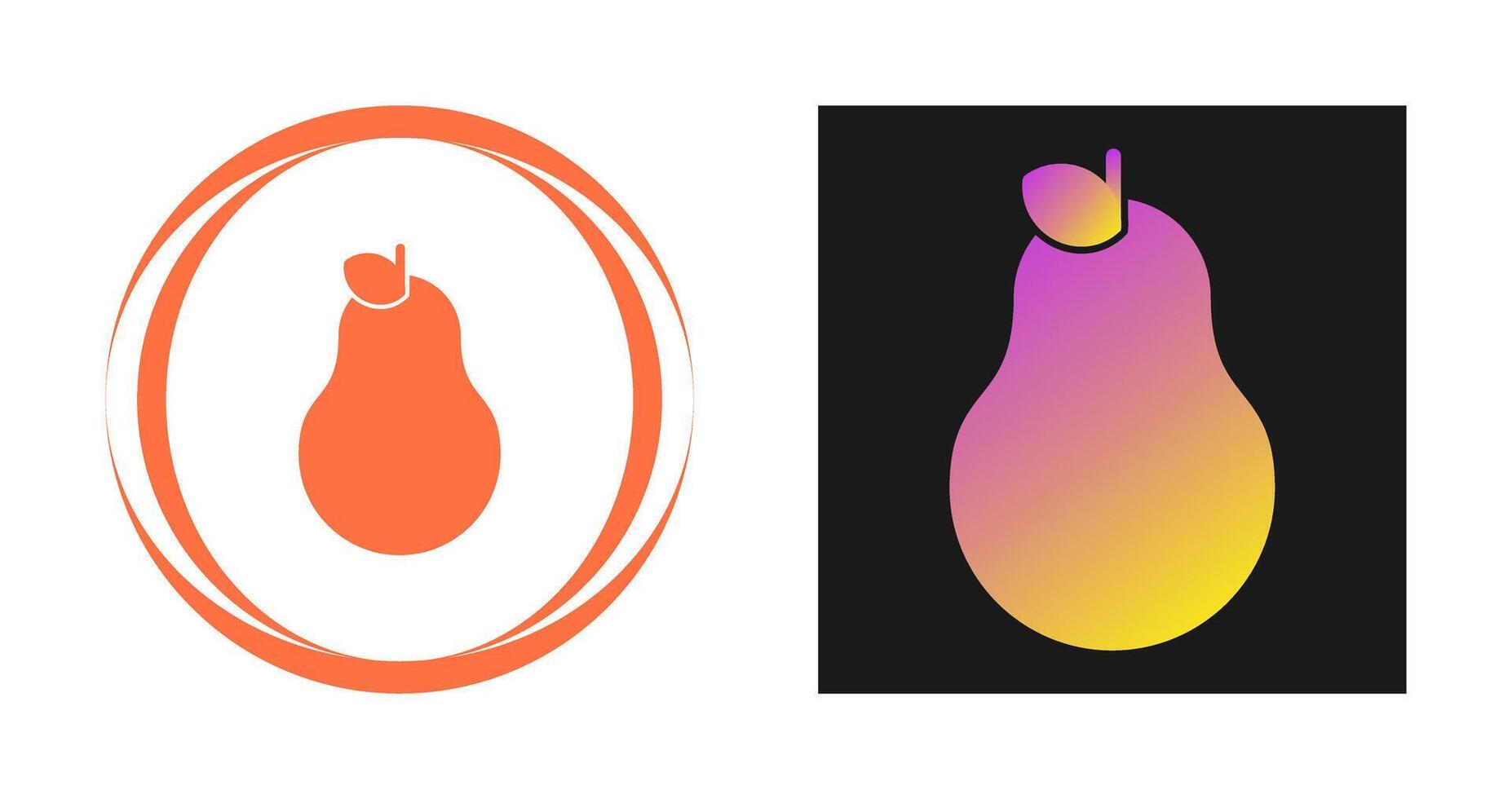 Pear Vector Icon