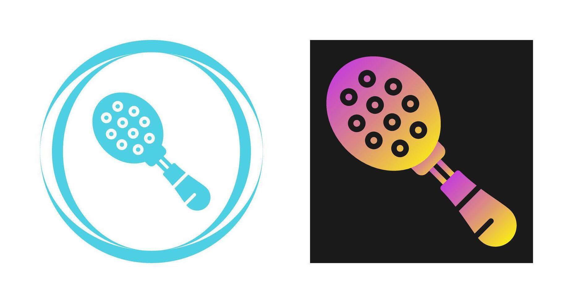 Slotted Spoon Vector Icon