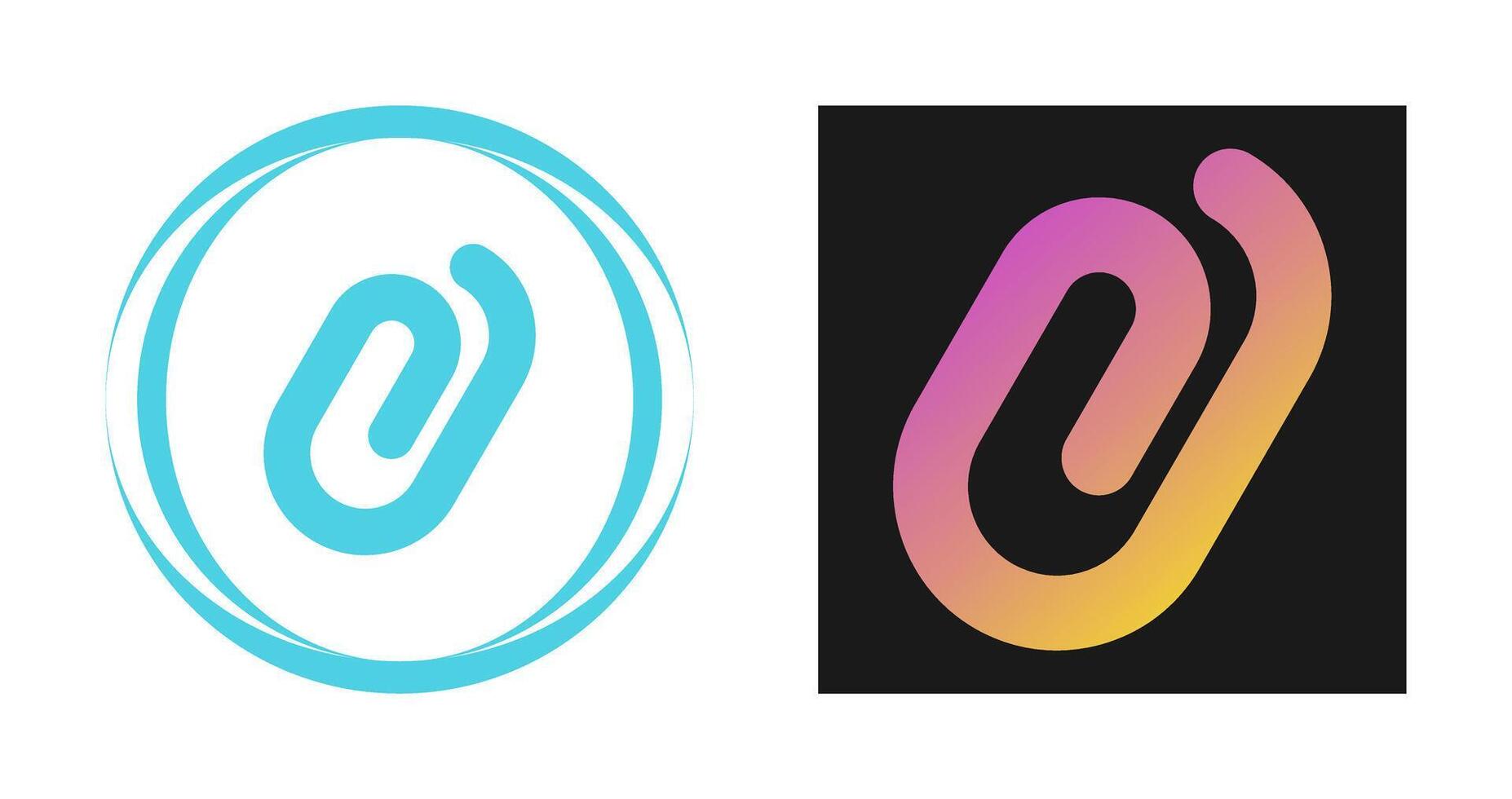 Paperclip Vector Icon