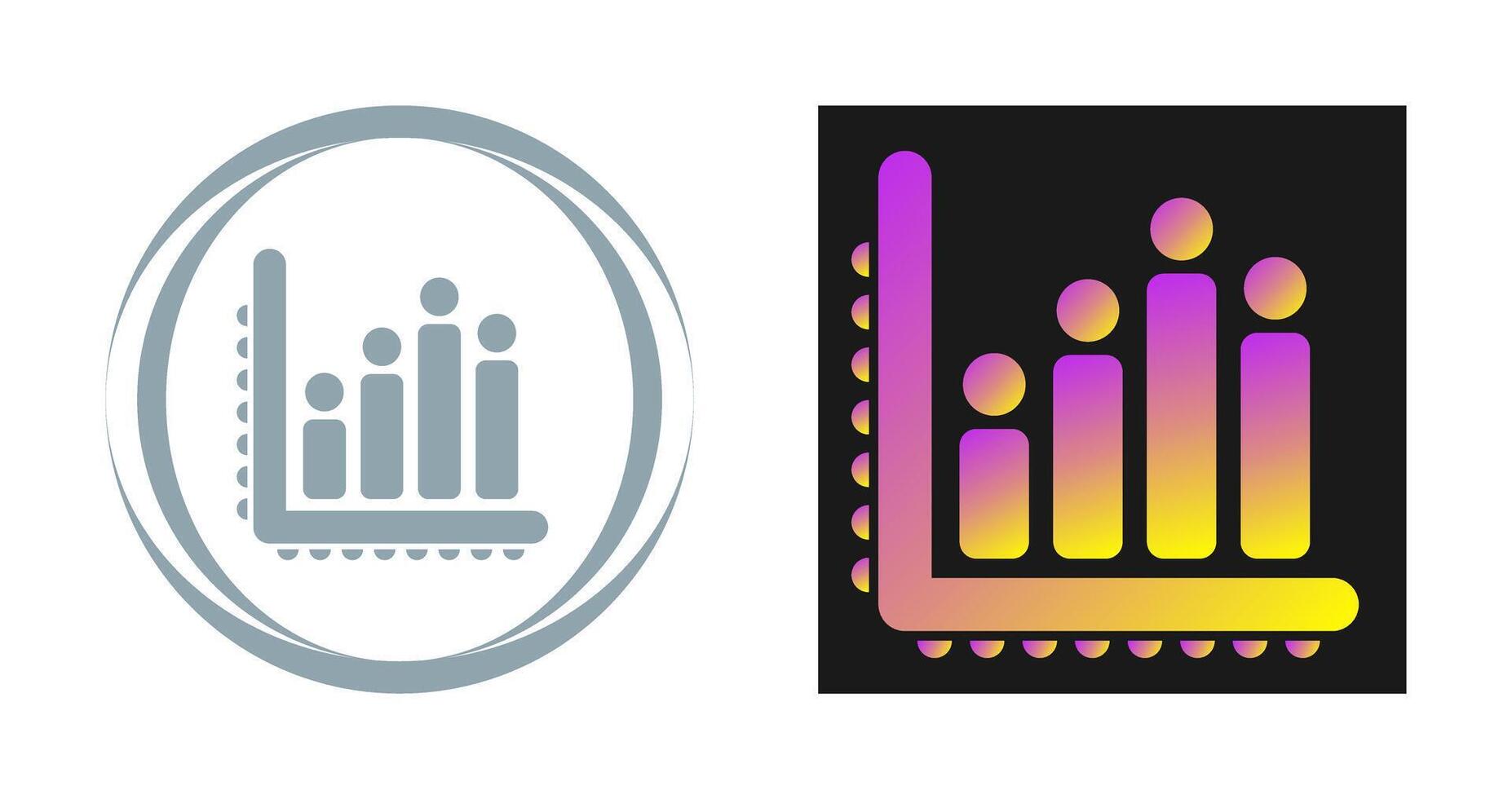 Bar Chart Vector Icon