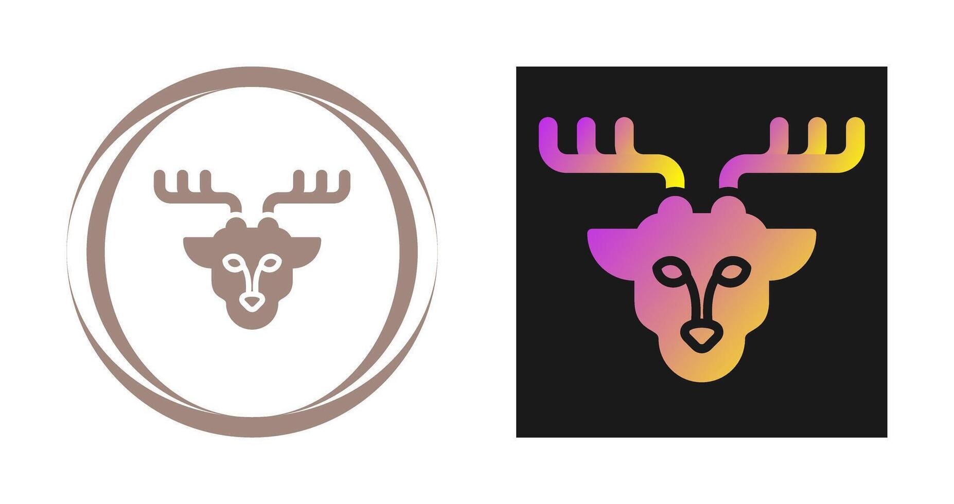 Deer Vector Icon