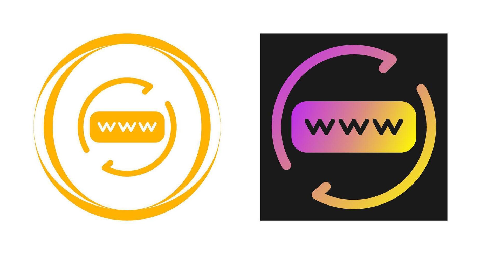 Domain Renewal Vector Icon