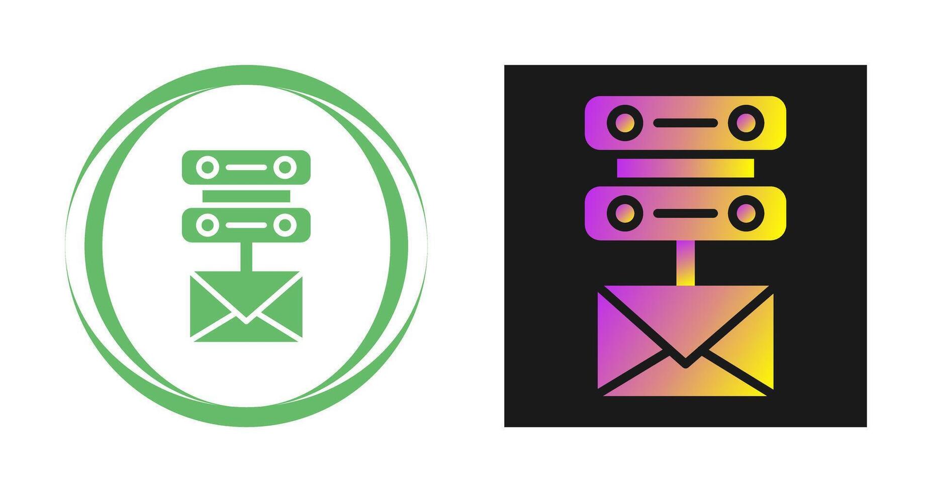 Email Server Vector Icon