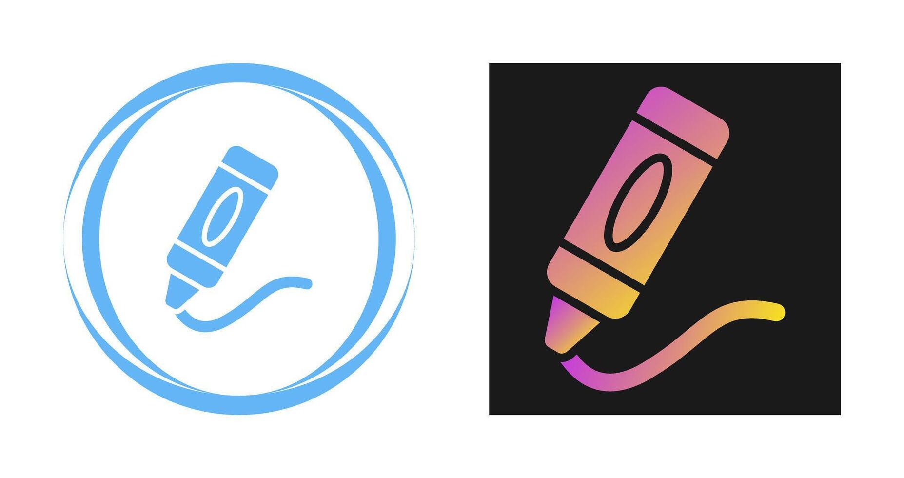 Crayon Vector Icon