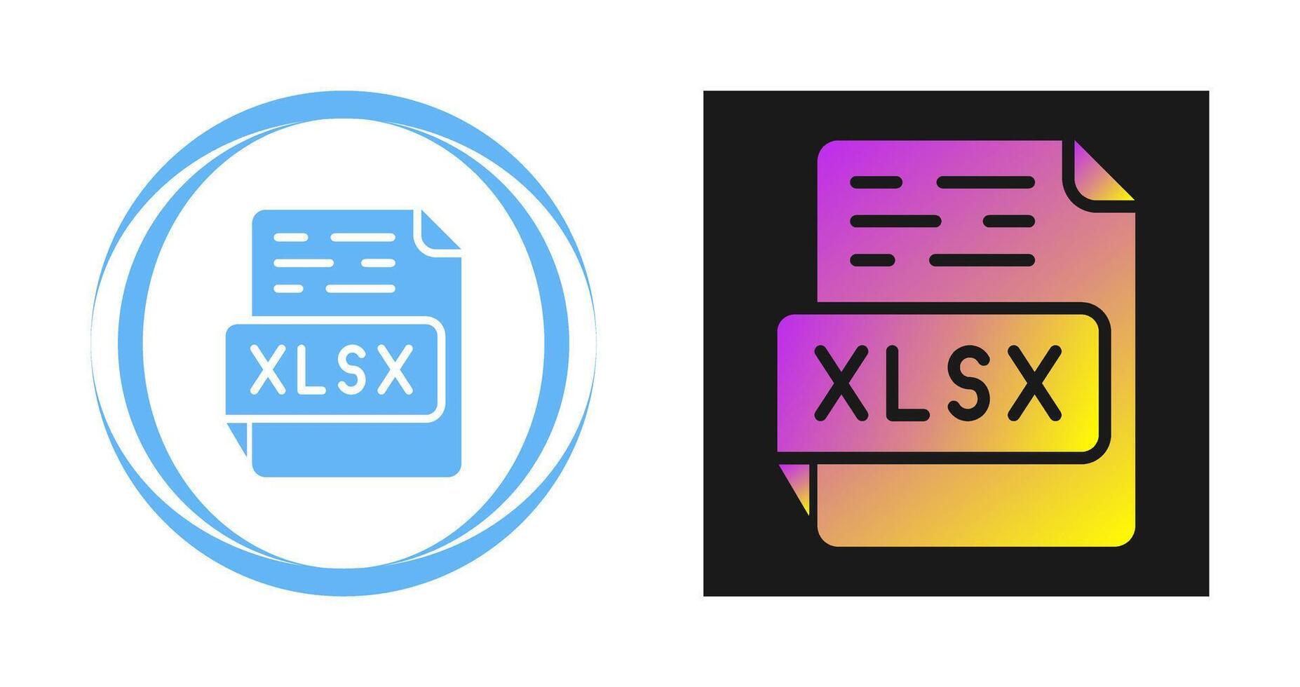 XLSX Vector Icon