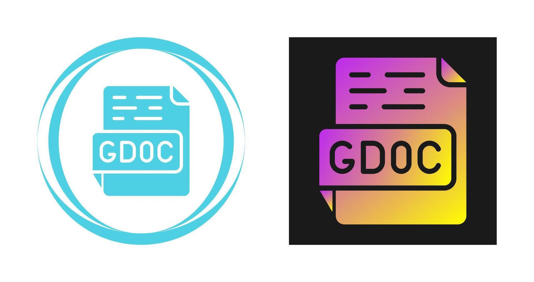 gdoc vector icono