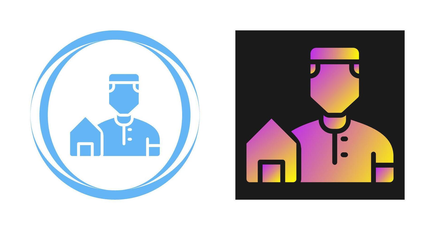 House Owner Vector Icon