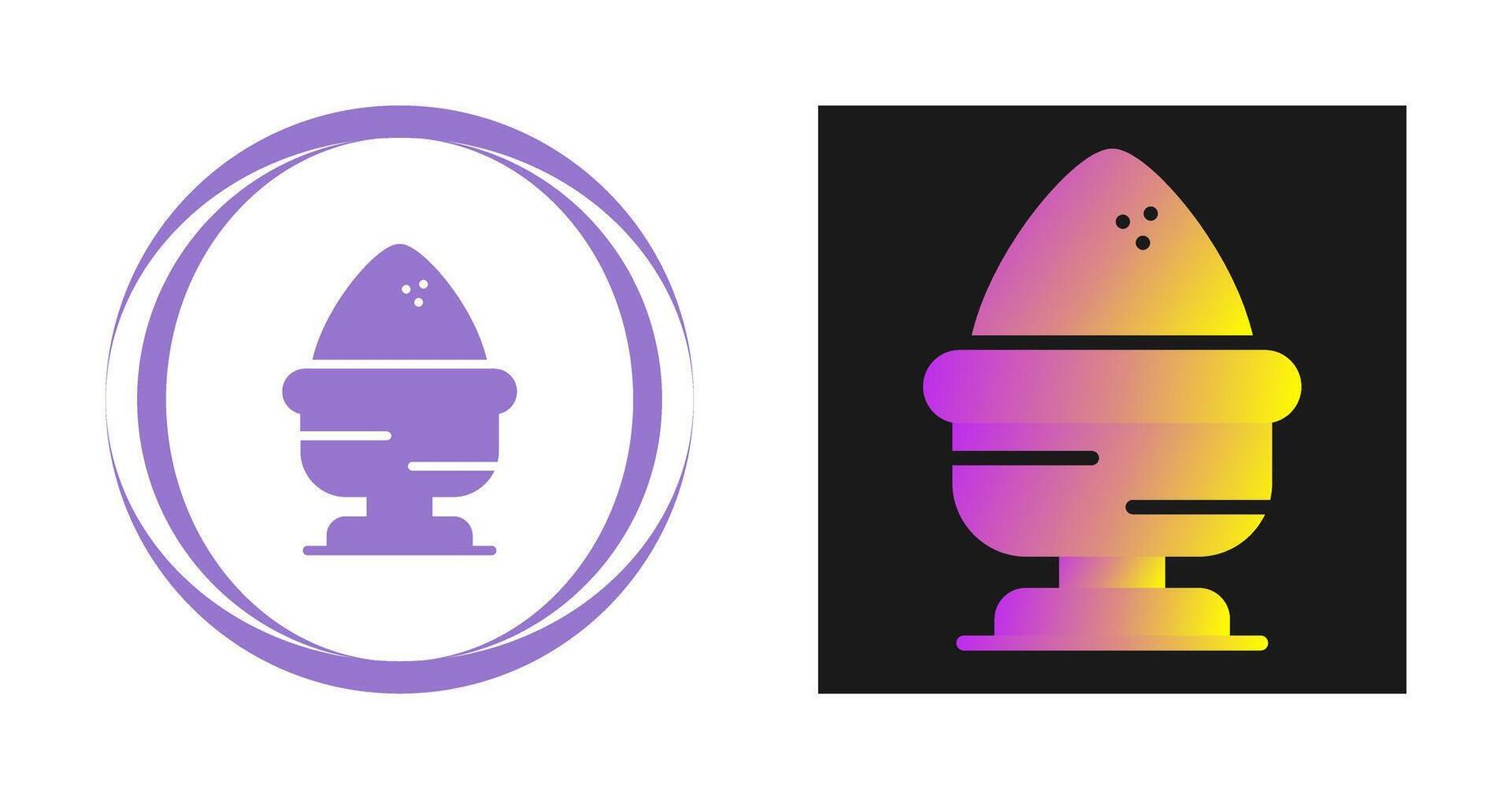 Boiled Egg Vector Icon