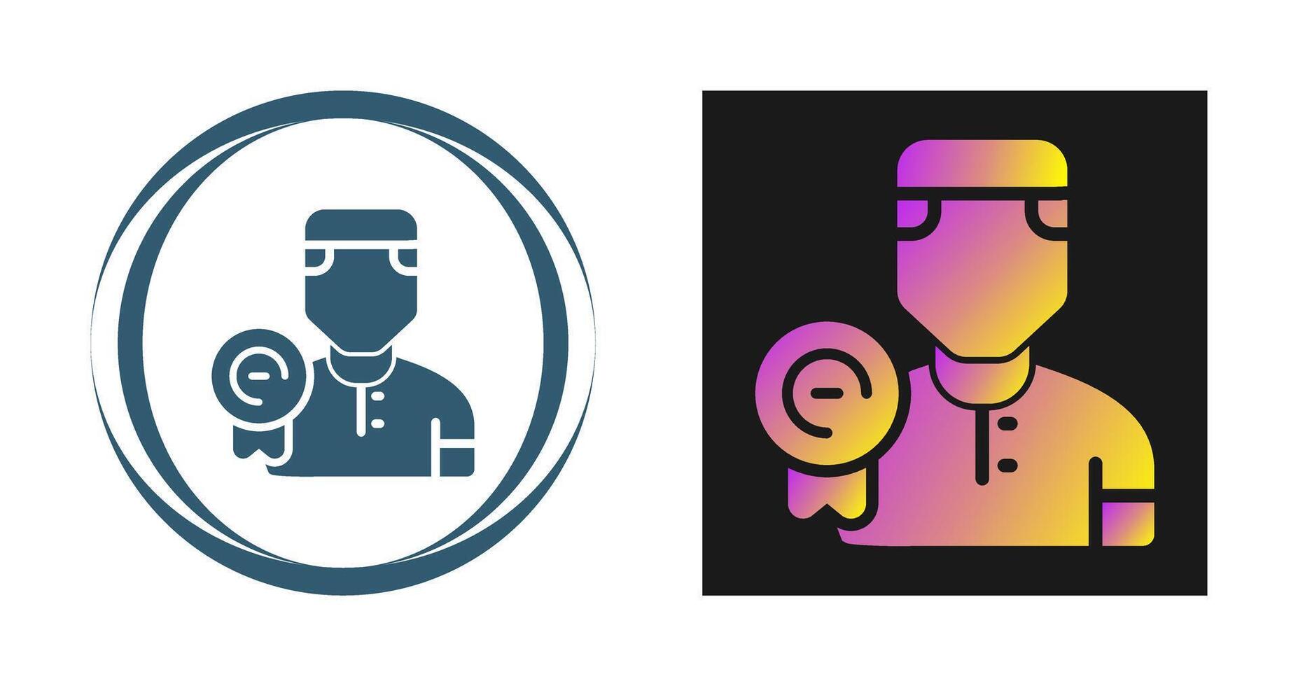 User Awarded Vector Icon