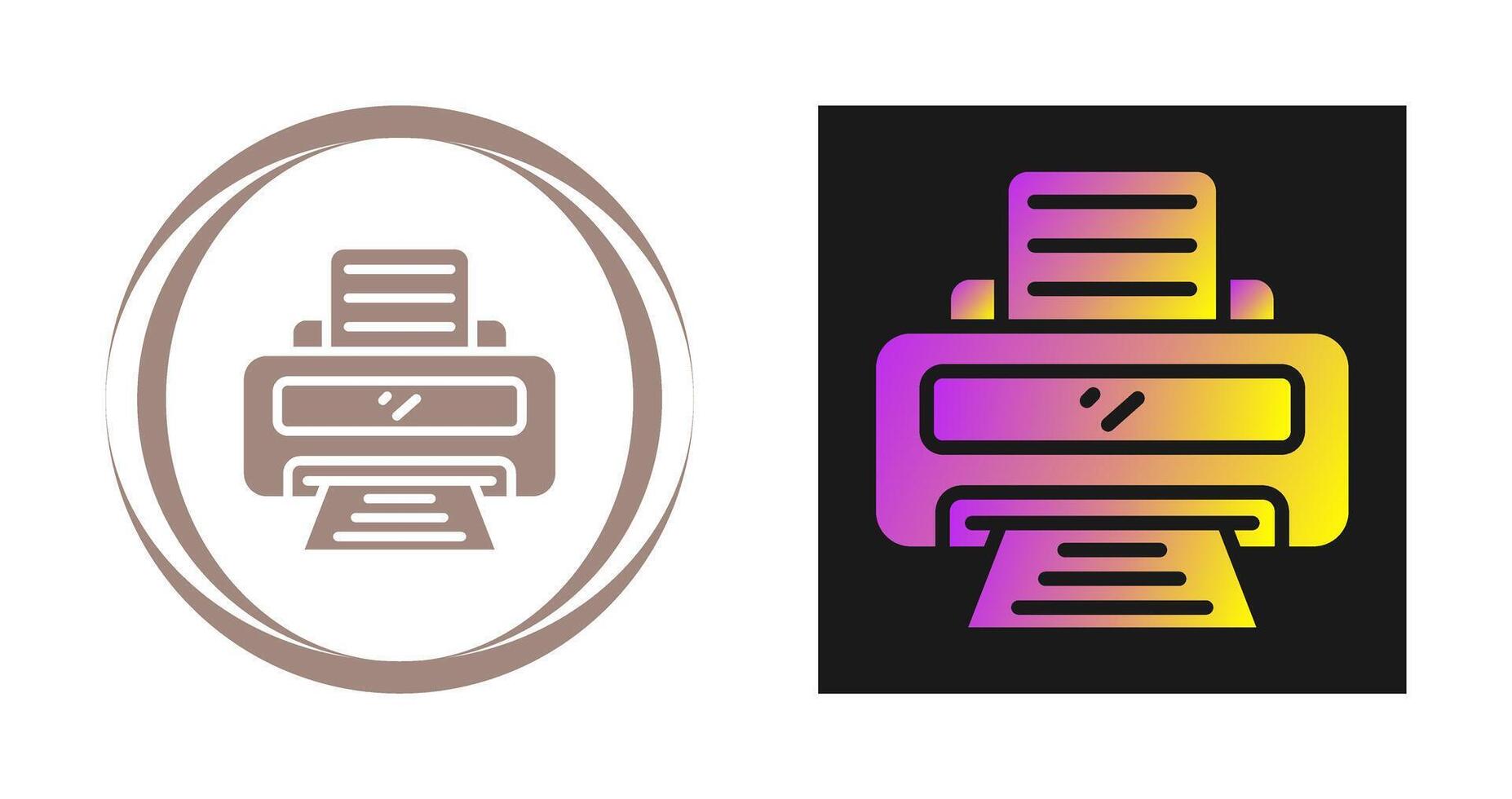 Printer Vector Icon