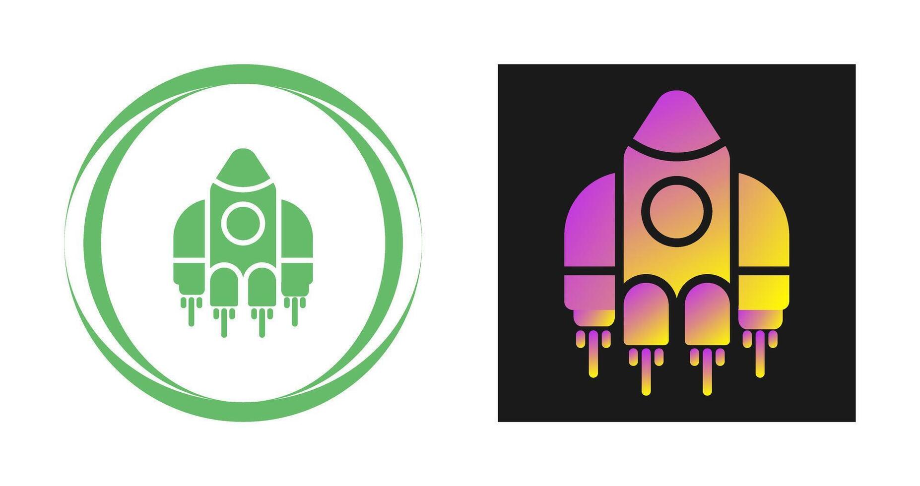 Spaceship Vector Icon