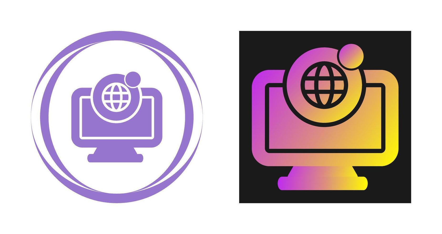 Online Vector Icon