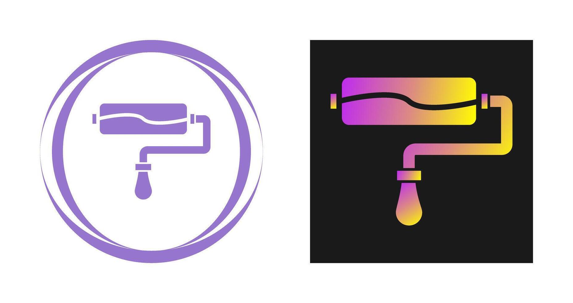 Paint Roller Vector Icon