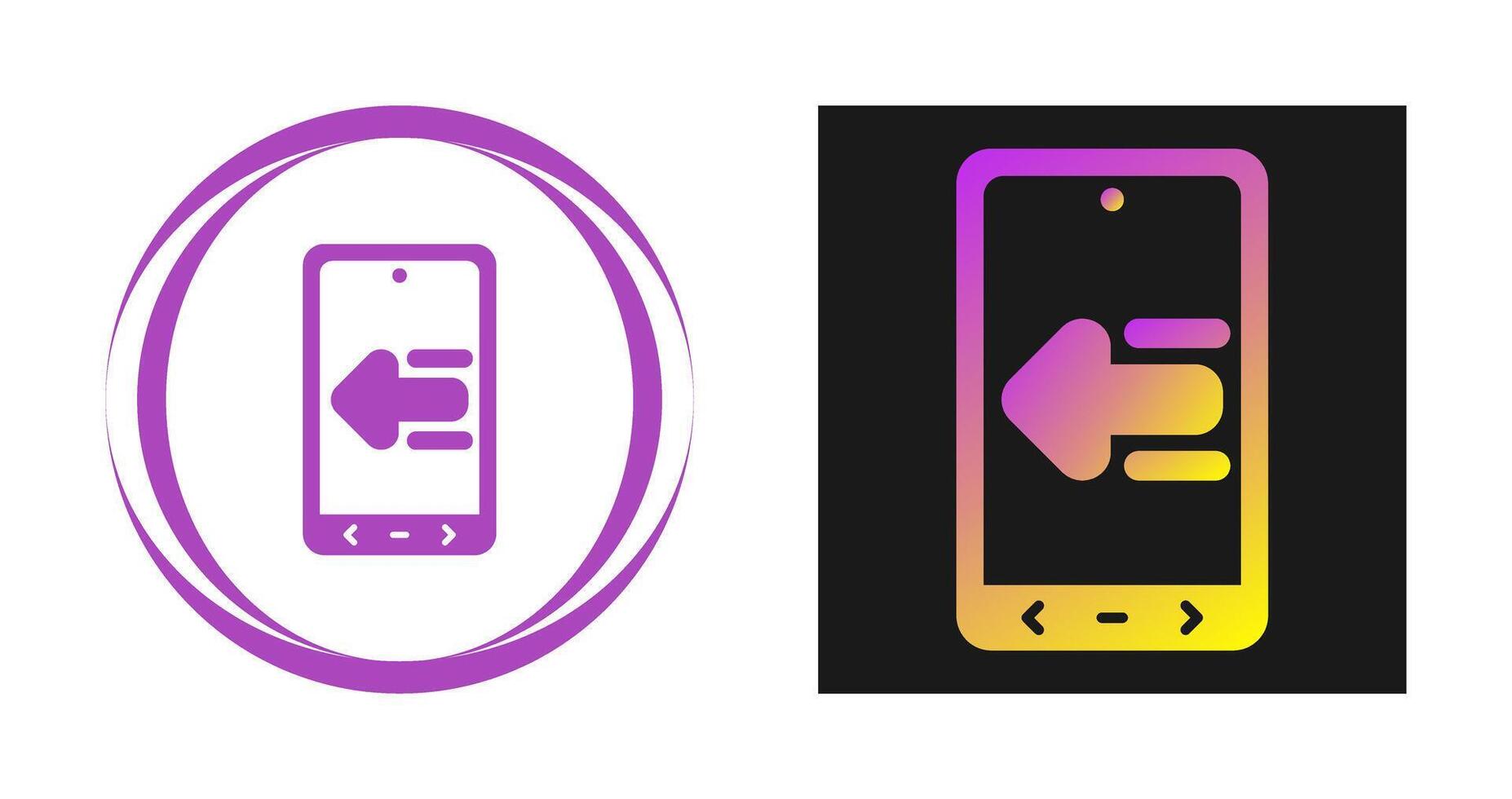 Swip Left Vector Icon
